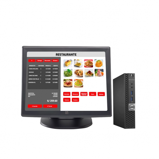 Punto de Venta - Computadora DELL OPTIPLEX 7050 Intel Core i5 + Pantalla táctil