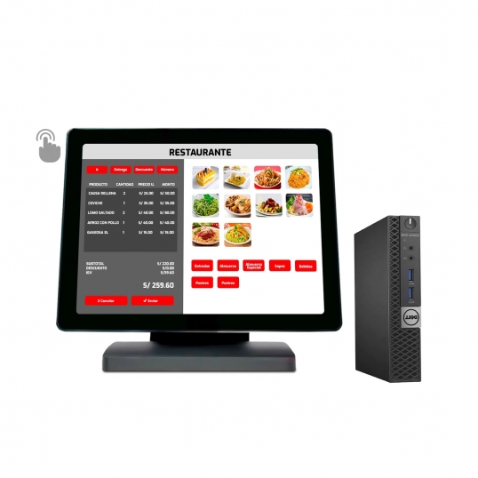 Punto de Venta - Computadora DELL OPTIPLEX 7050 Intel Core i5 + Pantalla táctil multipunto