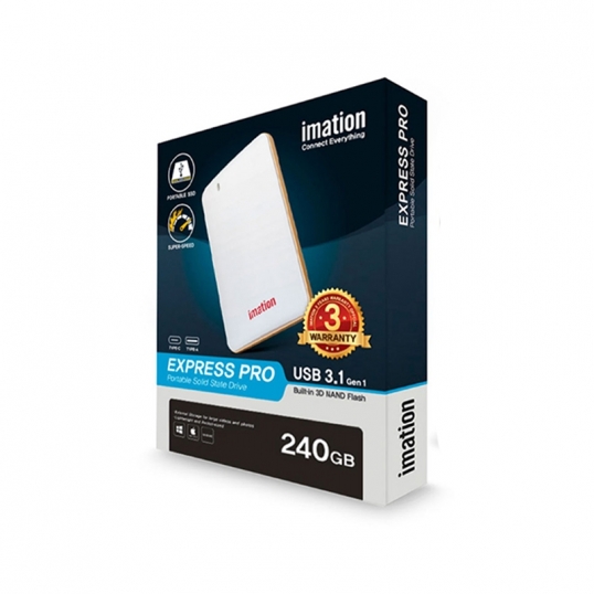 Disco Sólido Portátil Imation Express Pro SSD 240GB