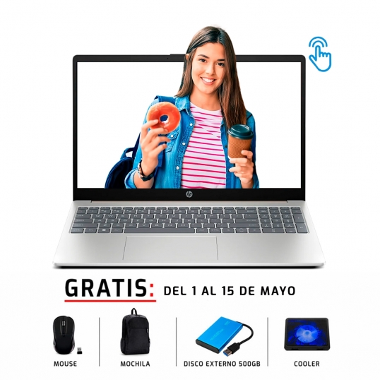 Laptops HP 15 FD0152LA 15,6” Intel Core i5 1334U
