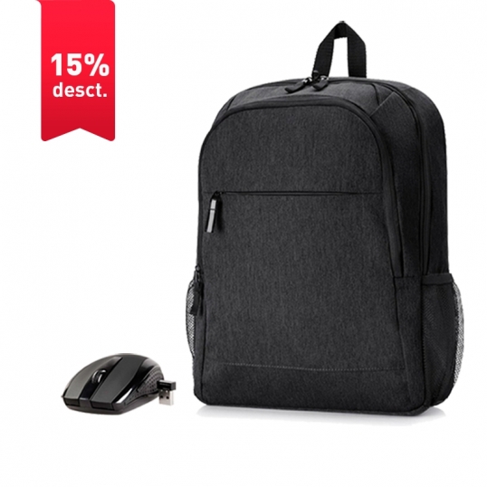 Mochila Backpack  15.6" + Mouse inalámbrico