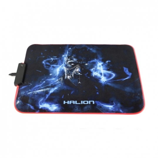 Mouse Pad Gamer RGB HALION MP-14