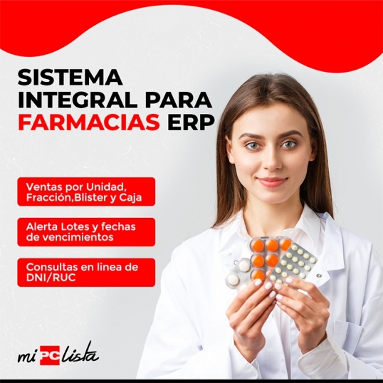 Punto de Venta - Sistema Integral para Farmacia ERP