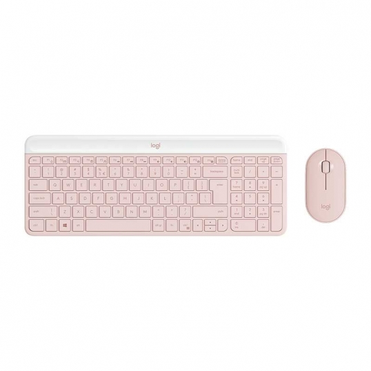 Kit Teclado + Mouse Inalámbricos Slim Combo MK470