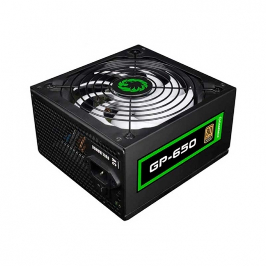 Fuente de poder Gamemax GP 650W 80 Plus Bronze APFC