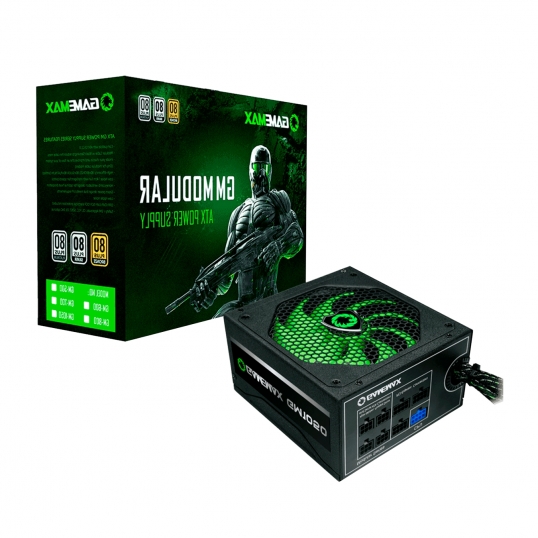 Fuente de poder GAMEMAX 1050W 80 Plus