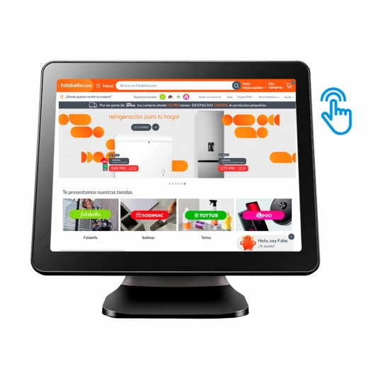 Punto de Venta - PC AIO Táctil, POS, Semi Industrial EUCCOI EC302A