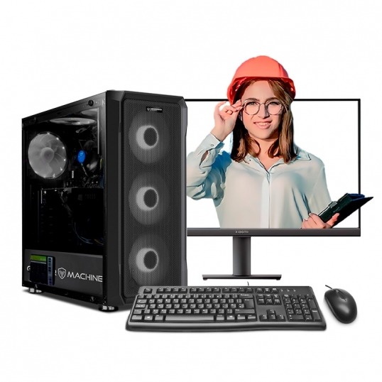 PC Ingeniería y Diseño Intel Core i3 10105F 10th