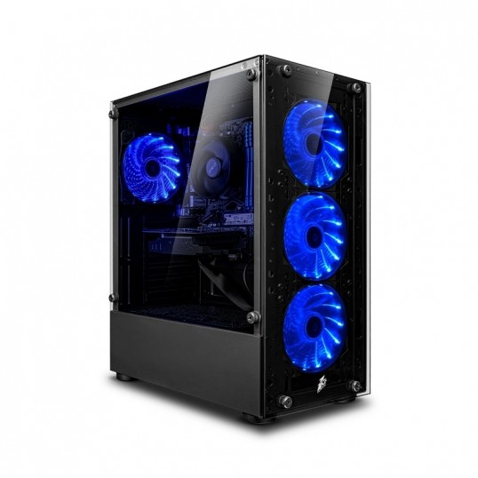 CPU Core i3 14100F Gamer Draco Blue