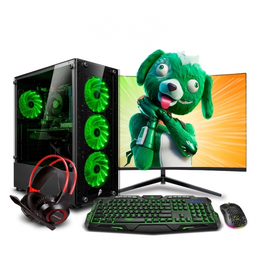 PC Gamer Draco Green Core i5 12400F 12th