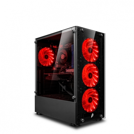 CPU Core I7 8th Gamer Draco Red