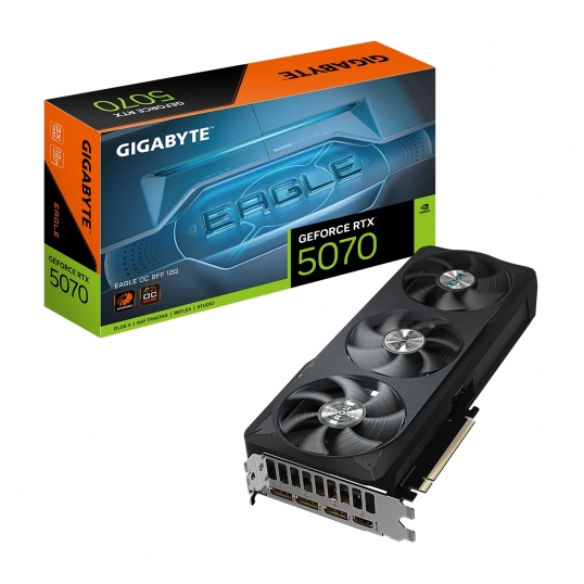 Tarjeta de video GIGABYTE GeForce RTX5070 12GB EAGLE OC SFF