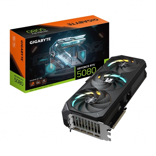Tarjeta de video GIGABYTE GeForce RTX5080 16GB  GAMING OC
