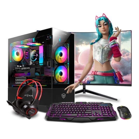 PC Gamer Storm Pink Plus Ryzen 5 5500X3D