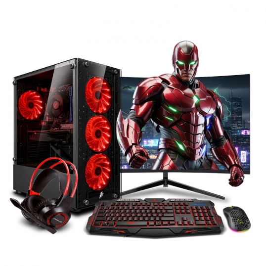 PC Gamer Draco Red Core i7 10700F 10th