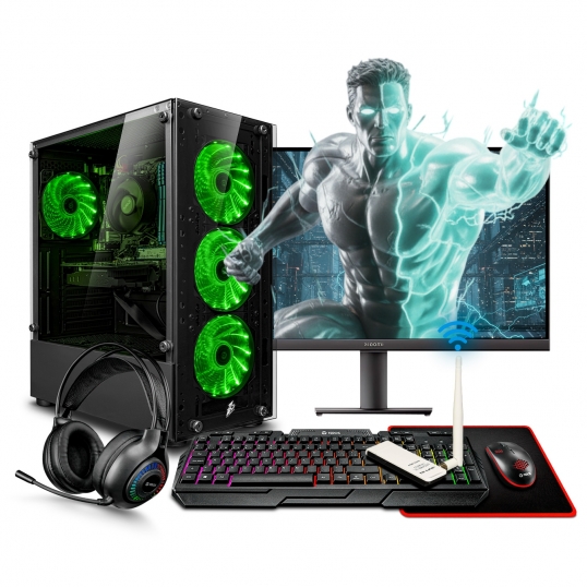 PC Gamer Haku Green AMD Ryzen 7 2700