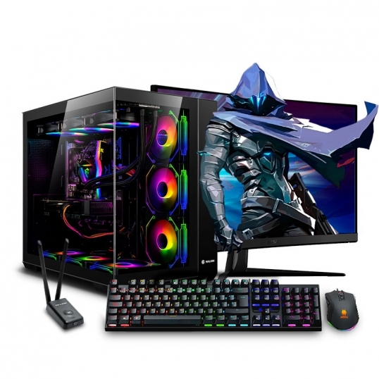PC Gamer Draco Black Blue Intel Core i9 Ultra 285K