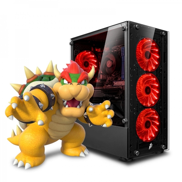 CPU Core I7 8th Gamer Draco Red