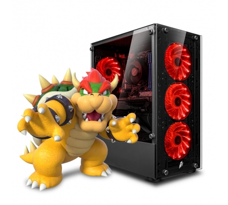 CPU Core I7 8th Gamer Draco Red  - 1