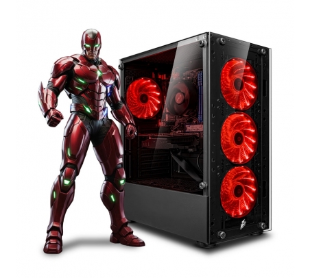 CPU Core i7 10700F 10th Gamer Draco Red  - 1