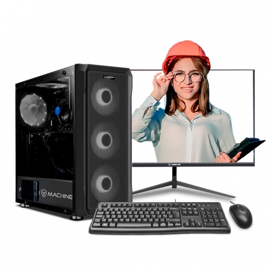 PC Ingeniería y Diseño Intel Core i3 10105F 10th