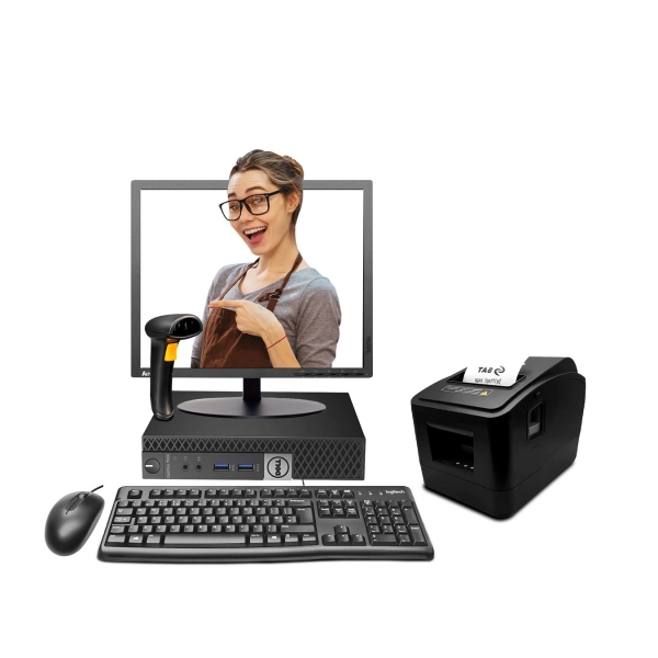Punto de Venta - Computadora Dell Optiplex 7040 Core i5 + Ticketera Térmica + Scanner