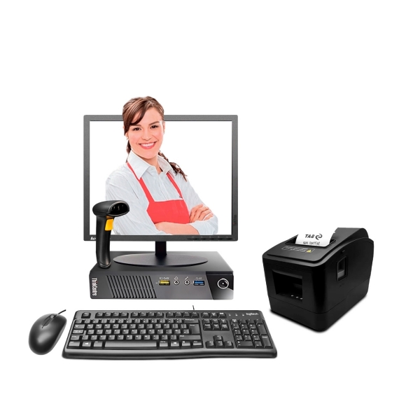 Punto de Venta - Computadora LENOVO THINKCENTRE M93P Core i5 + Ticketera Térmica