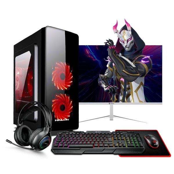 PC Gamer Haku RED AMD Ryzen 5 PRO 3400G