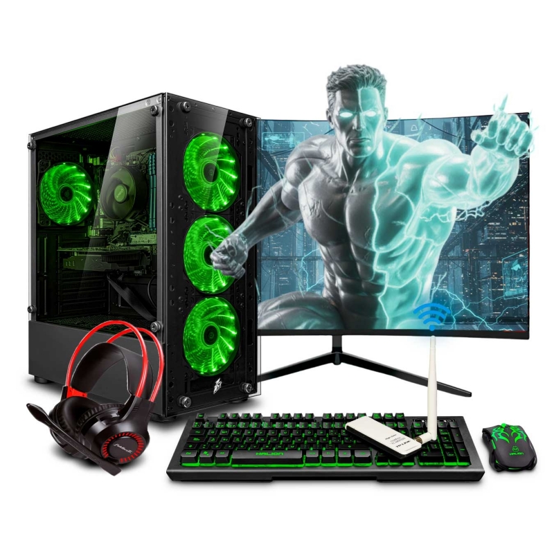 PC Gamer Ryu GREEN Intel Core i7 9TH  - 1