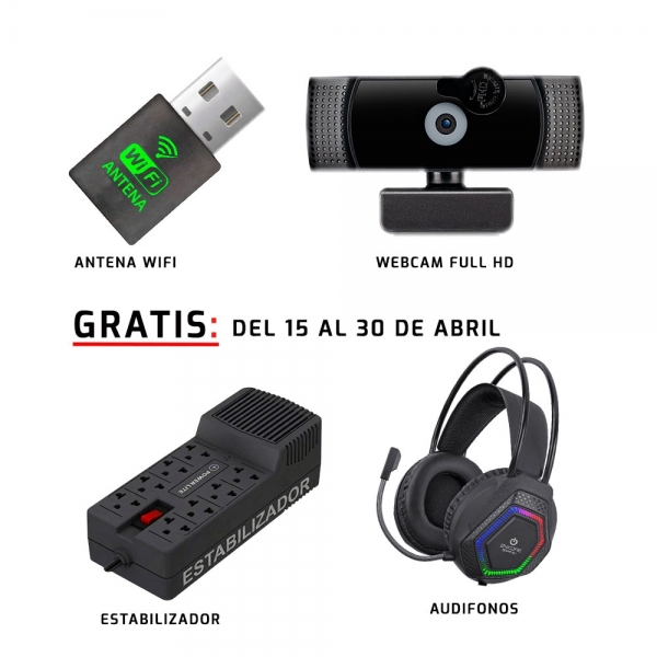 PC Gamer Draco Green Core i5 10400F 10th  - 5