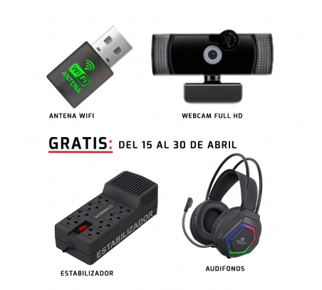 PC Gamer Draco Green Core i5 10400F 10th  - 5